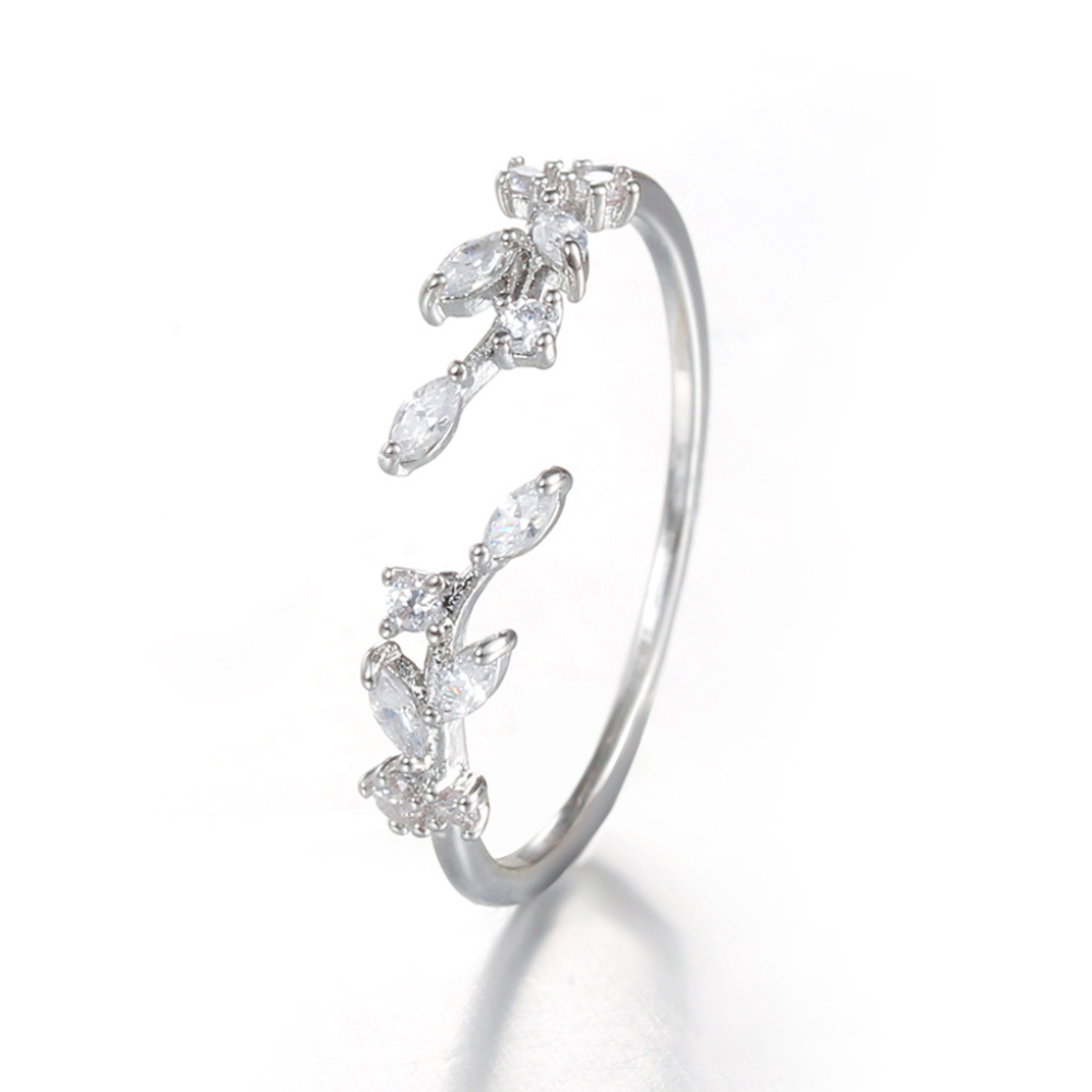 Damenring, Verstellbarer Ring für Verlobung ,Geschenk für Damen Frauen Mädchen