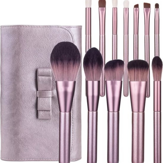 Make-up Pinsel Geschenkset 12-teilig Kunsthaar