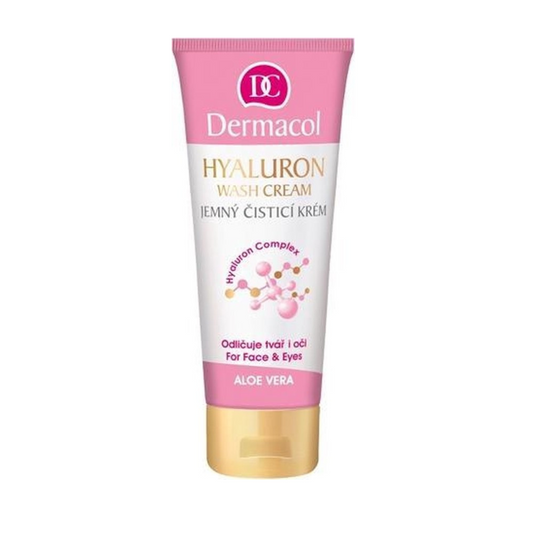 Dermacol – Hyalluron Therapy Waschcreme für Gesicht und Augen – 100 ml