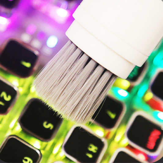 Perfekte Reinigung des Kopfes und der Griffe