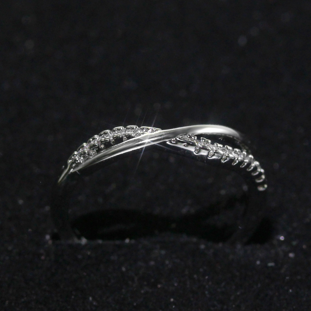 Damenring, Verstellbarer Ring für Verlobung ,Geschenk für Damen Frauen Mädchen
