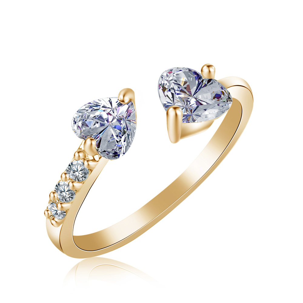 Damenring, Verstellbarer Ring für Verlobung ,Geschenk für Damen Frauen Mädchen