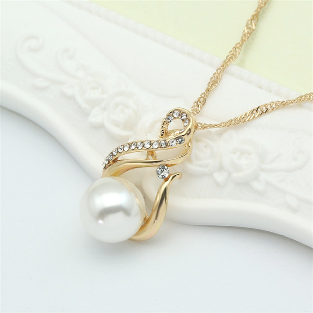 Schmuckset - Halskette und Ohrringe Schmuckset für Damen, Geschenk, Modeschmuck