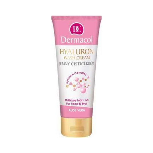 Dermacol – Hyalluron Therapy Waschcreme für Gesicht und Augen – 100 ml