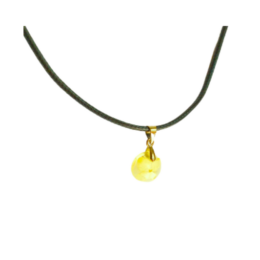 Natürlicher Blumenanhänger, handgefertigter Epoxidschmuck