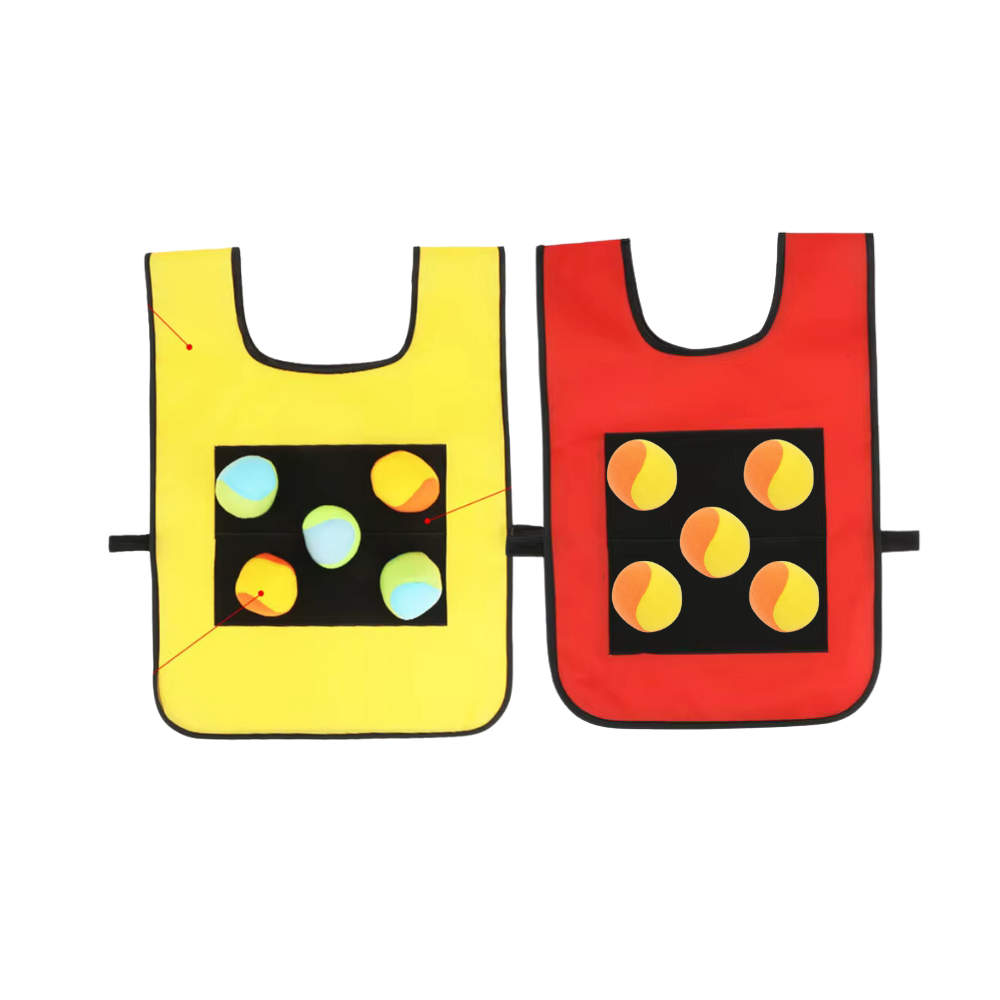 Outdoor-Sportgeräte: Klebrige Weste und Wurfball-Spielset für Kinder
