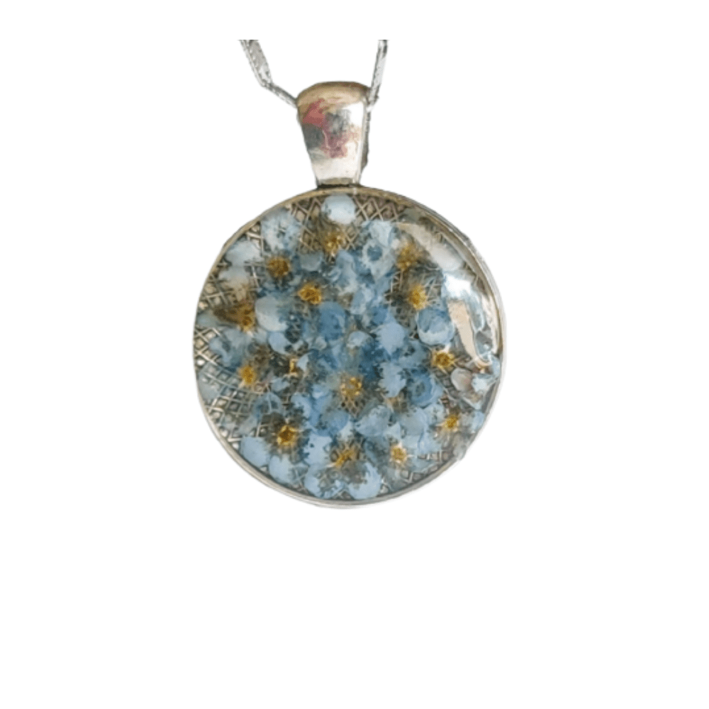 Natuurlijke Bloemen Hanger Handgemaakte Epoxy Sieraden
