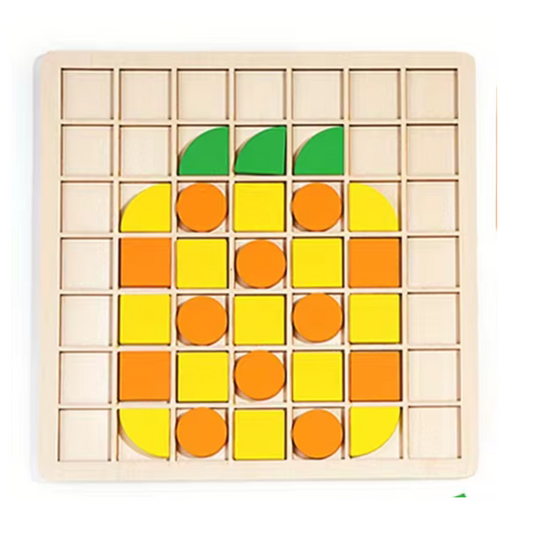 3D Holz Mosaik Puzzle Set für Kinder