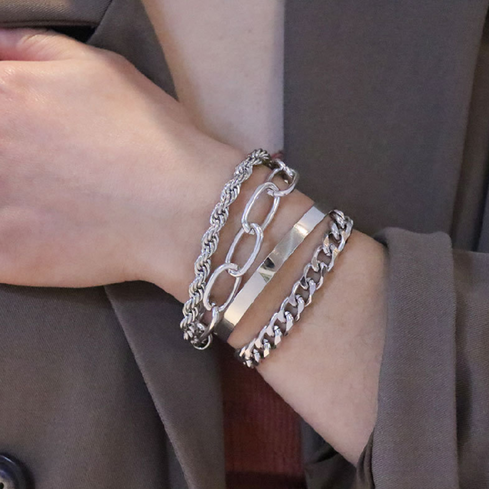 Armband Edelstahl Damen Armschmuck