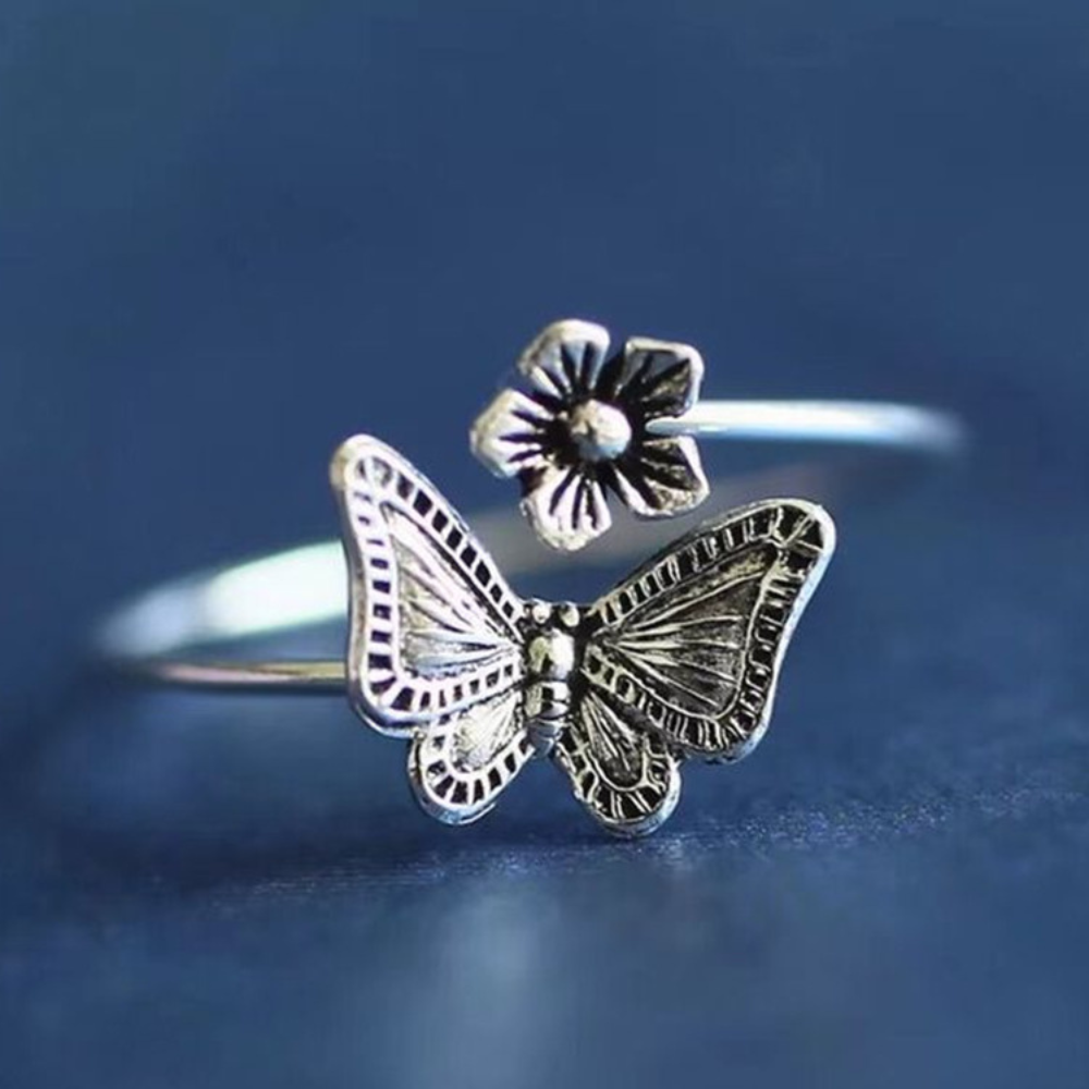 Damenring, Verstellbarer Ring für Verlobung ,Geschenk für Damen Frauen Mädchen