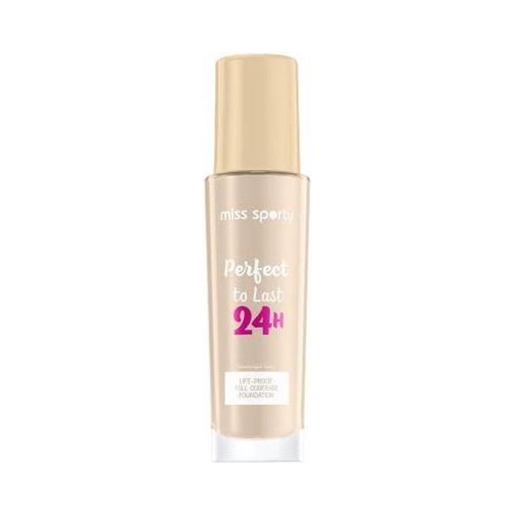 Miss Sporty – Perfect To Last 24h ist eine Packung mit 100 Ivory 30 ml