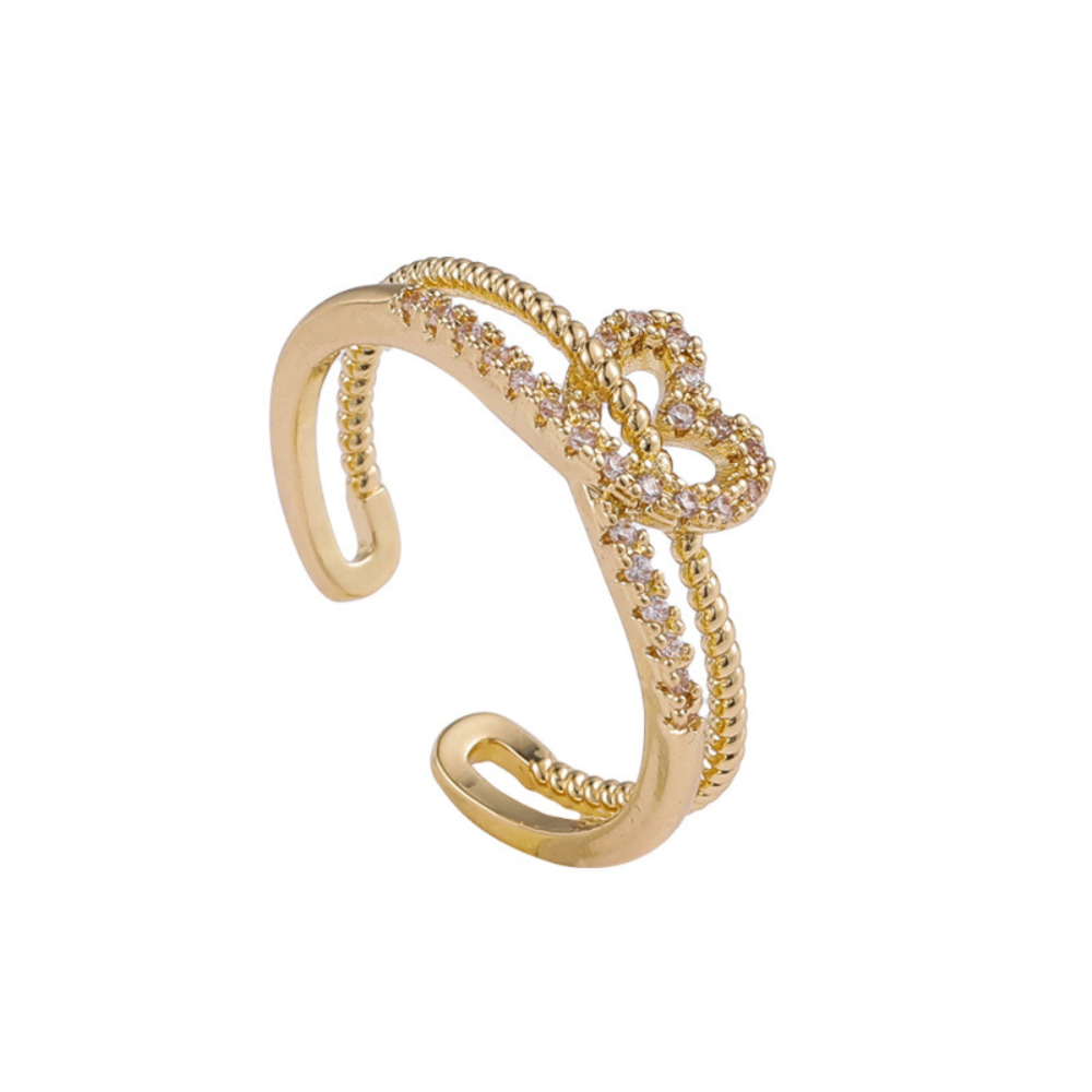 Damenring, Verstellbarer Ring für Verlobung ,Geschenk für Damen Frauen Mädchen