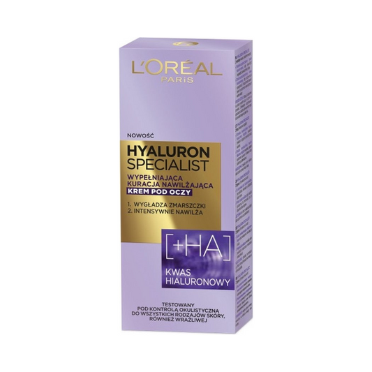 L'oreal Paris Hyaluron Specialist Feuchtigkeitsspende Augencreme 15 ml