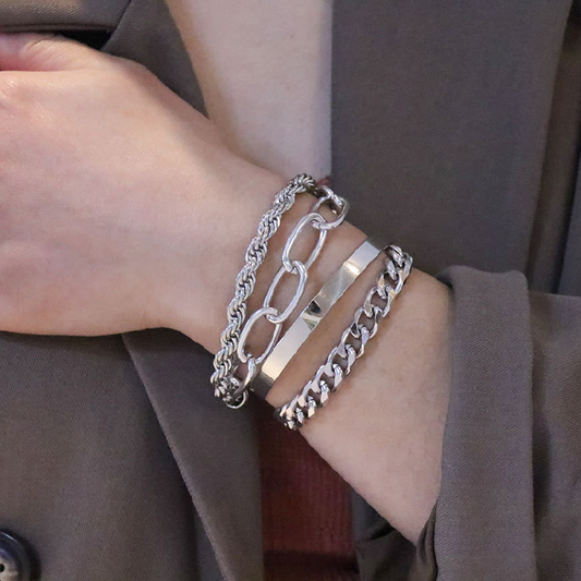 Armband Edelstahl Damen Armschmuck