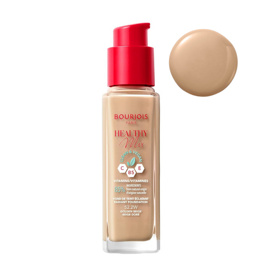 Bourjois Healthy Mix Clean Vegan Foundation 52.2 Golden Beige