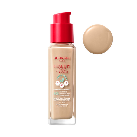 Bourjois Healthy Mix Clean Vegan Foundation 51.2 Golden Vanilla