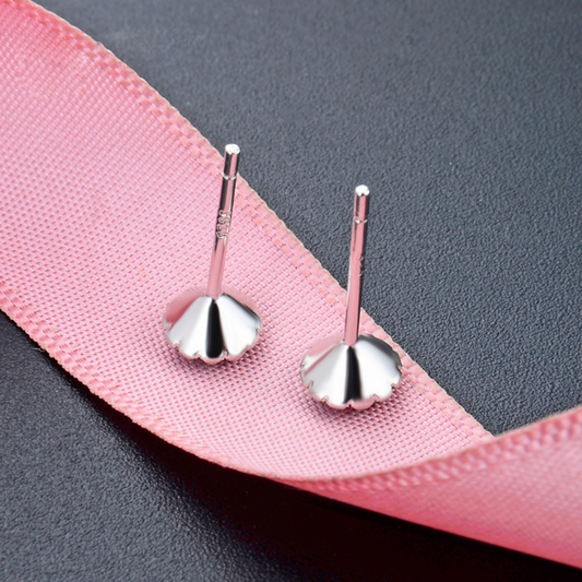 Damen Ohrringe 925 Sterling Silber Ohrstecker Maus Ohrringe mit Zirkonia