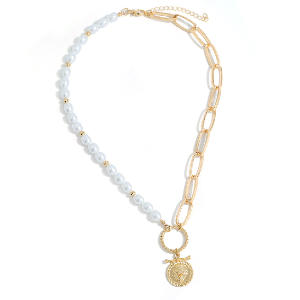 Modedesigner Charm Gold Schmuck: Einzigartige Halsketten für Damen