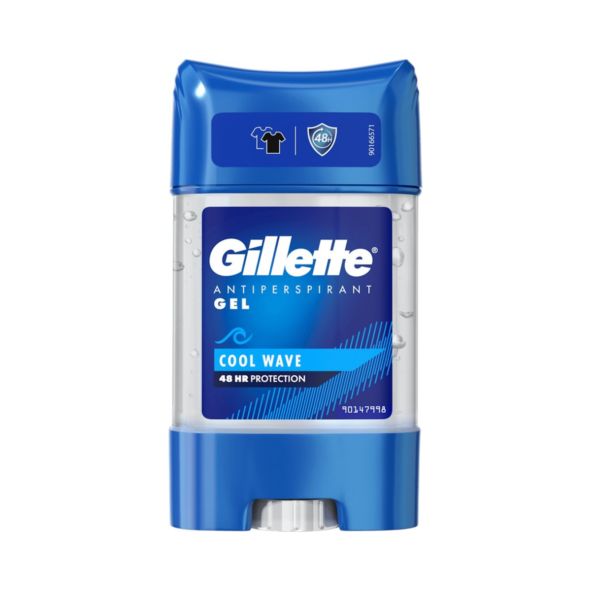 Gillette Cool Wave Anti Perspirant 48H - Clear Gel Deodorant - 70 ml