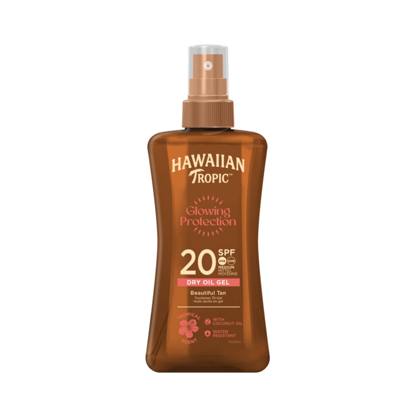 Hawaiian Tropic | Glowing Protection SPF20 Dry Oil Spray 200ml