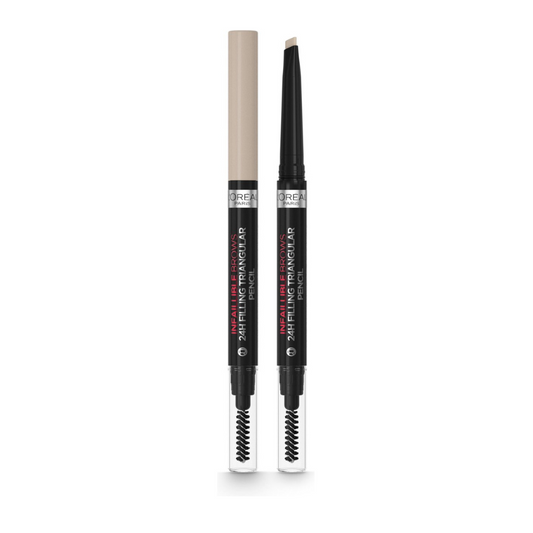L'Oréal 24H Brow Filling Dreieckstift 8.0 Helles kühles Blond, 1 ml