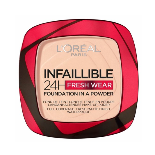 L'Oréal Paris Infaillible 24H Fresh Wear Powder Foundation - 180 Rose Sand