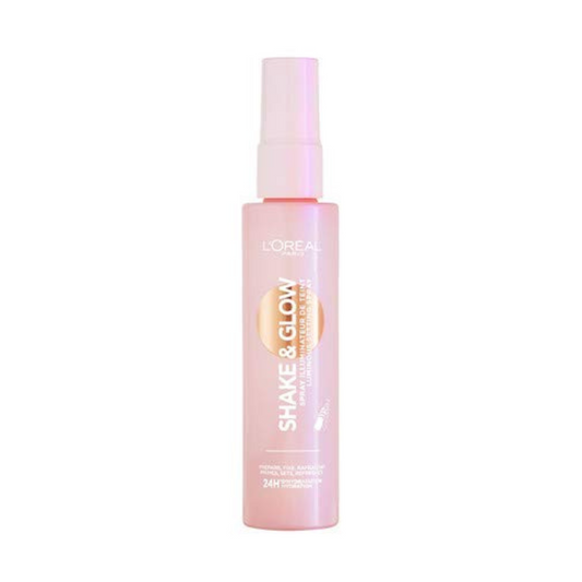 L'Oréal Paris Shake & Glow Gesichtsspray mit Glow-Effekt, 1er Pack, 1 x 10 ml