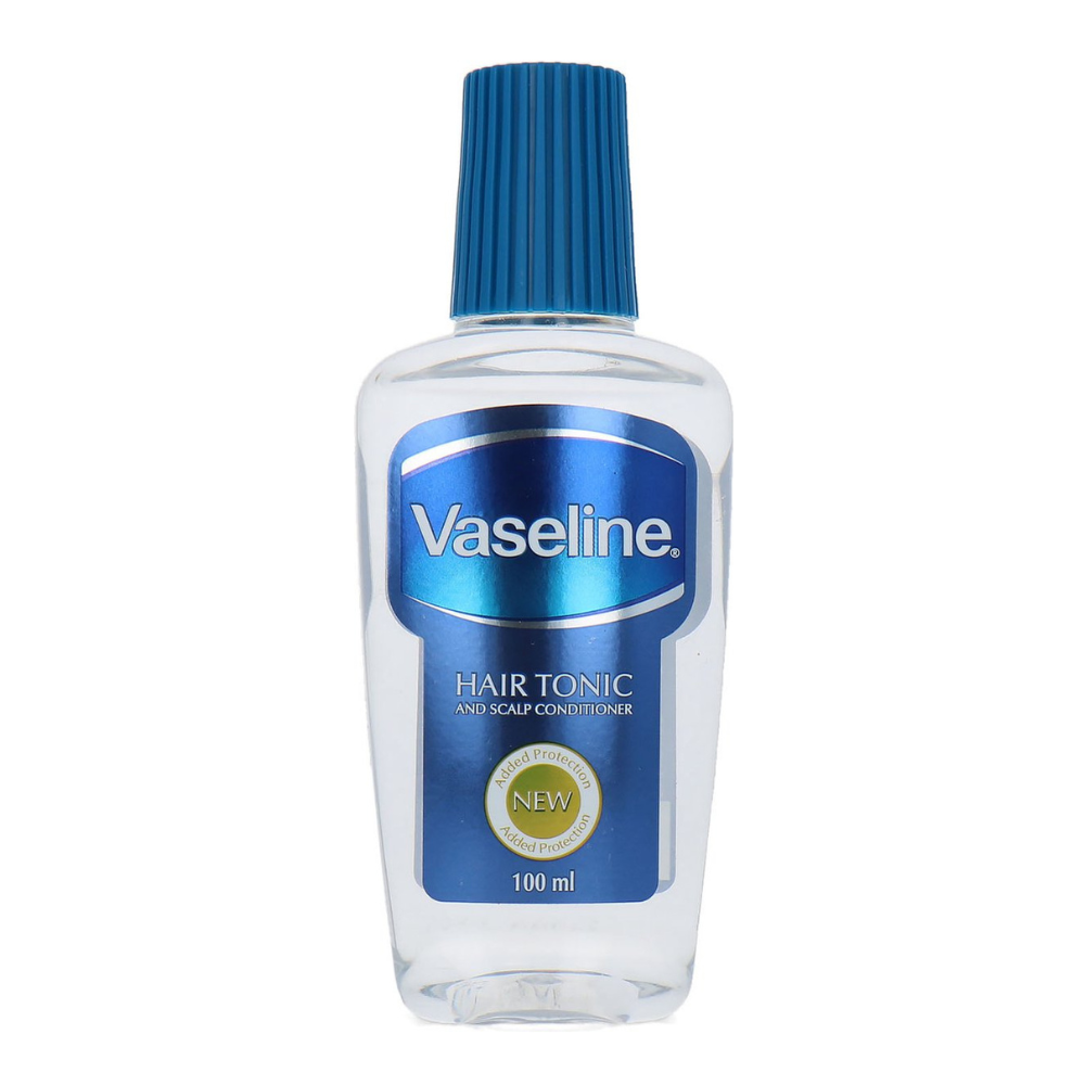 Vaseline-Haarwasser und Kopfhautspülung