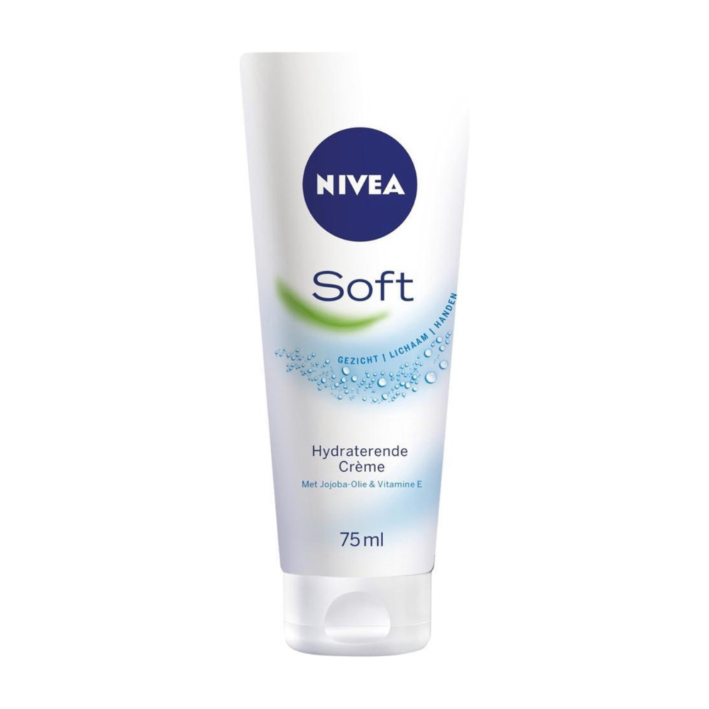 Nivea – Weiche Feuchtigkeitscreme Tube – 6 x 75 ml