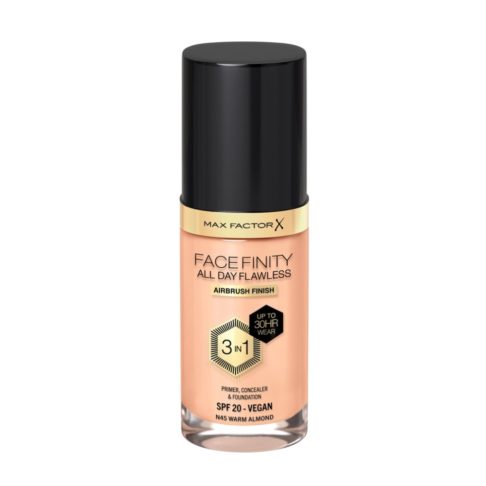 Max Factor Facefinity All Day Flawless Foundation - N45 Warm Almond