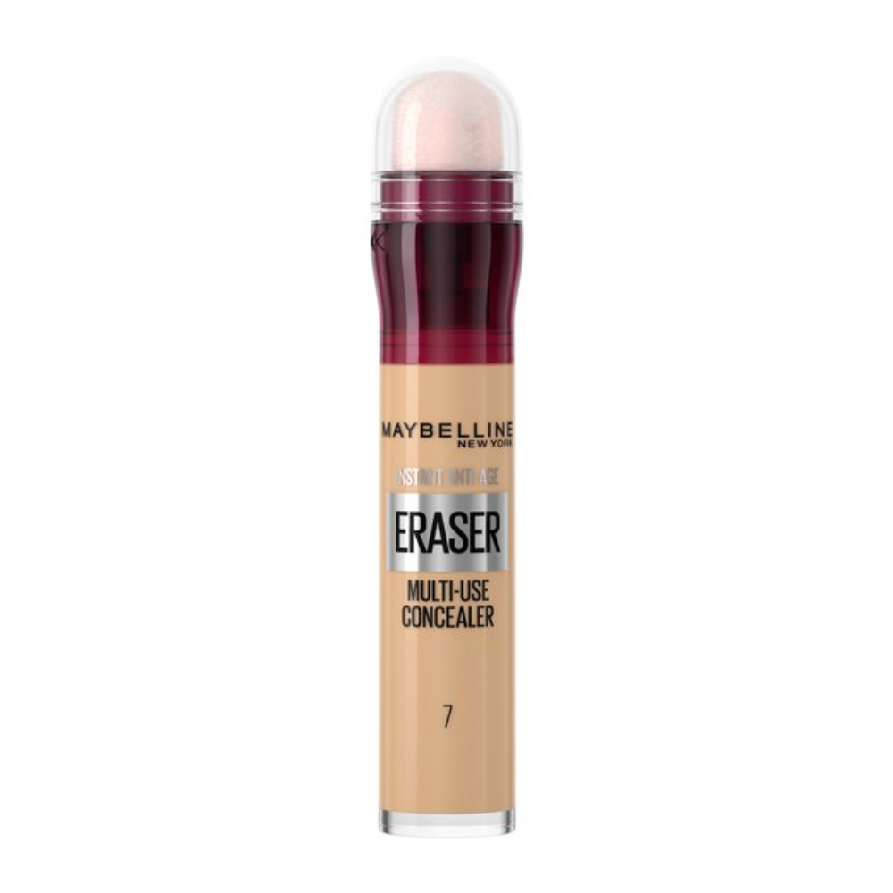 Maybelline New York - Instant Anti Age Eraser 07 concealers die zichtbaar wallen wegwerken - Lichtbruin - 6,8 ml