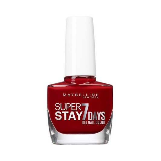 Maybelline New York - SuperStay 7 Days Nagellak - 06 Deep Red - Rood - Parelmoer Nagellak