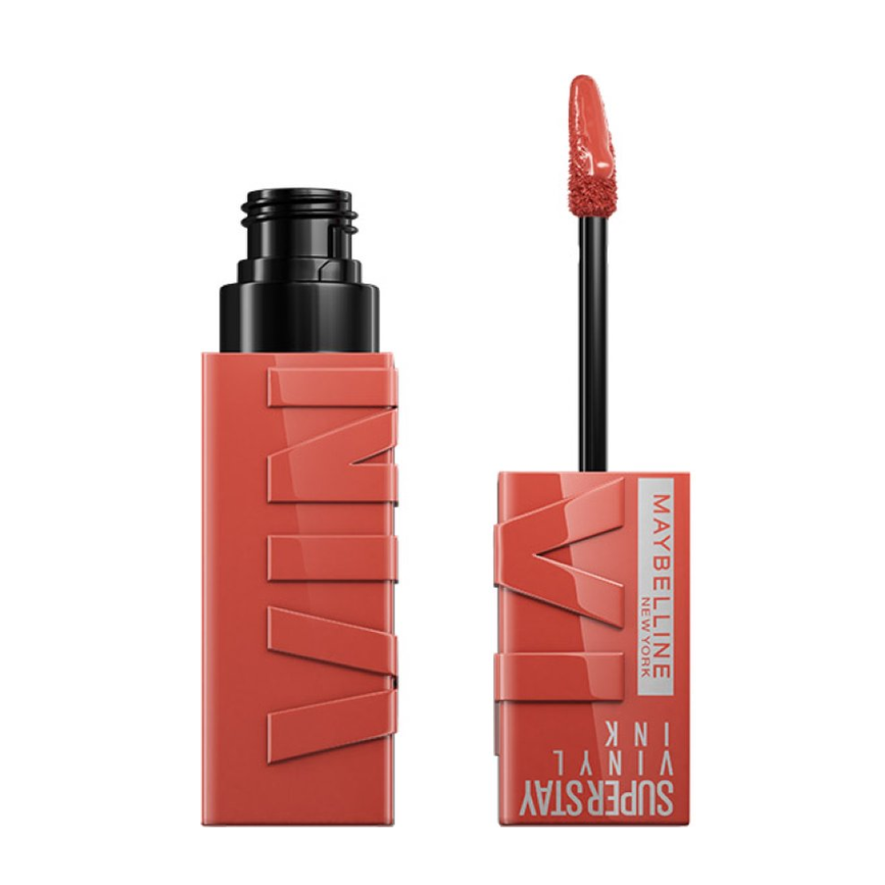 Maybelline New York - SuperStay Vinyl Ink Lipstick - 125 Keen - Roze - Langhoudende Lippenstift - 4.2 ml 125 Keen