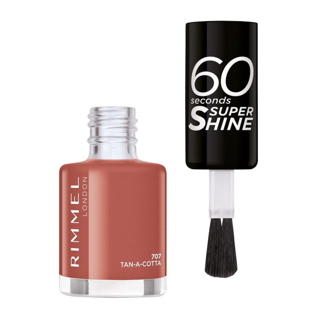 Rimmel 60 Sec Nail Polish Quick D 708 Kiss In The Nude 8 ML