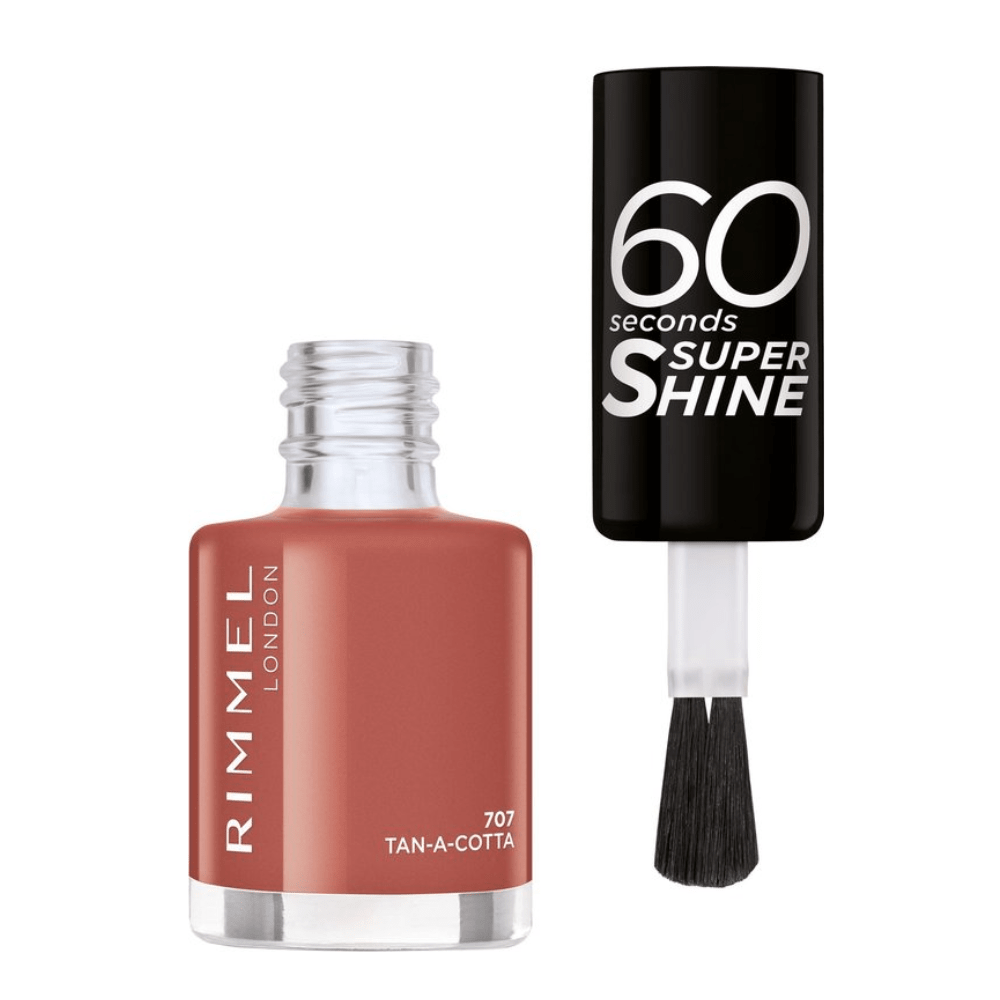 Rimmel 60 Sec Nail Polish Quick D 708 Kiss In The Nude 8 ML