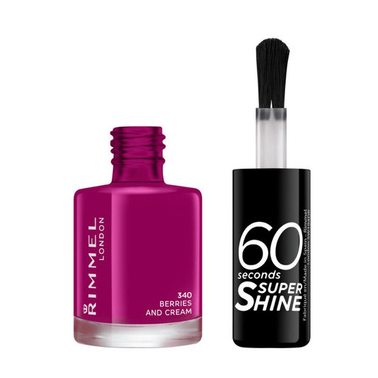 Rimmel 60 Sec Nail Polish Quick D 8 ML 340 Berries And Cream