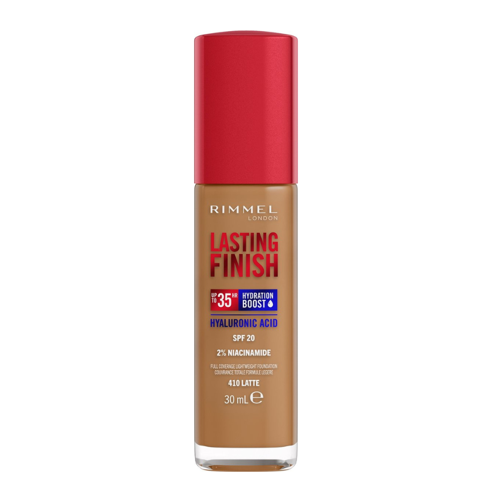 Rimmel Lasting Finish 35HR Flüssiggrundierung – 410 Latte 30 ml