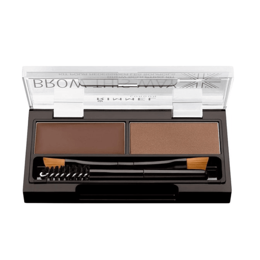 Rimmel London Brow This Way Kit Wenkbrauwpoeder - 002 Medium Brown