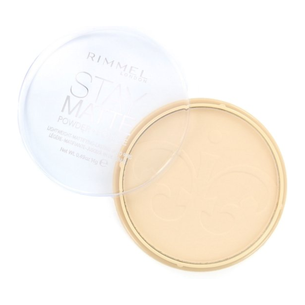 Rimmel London Stay Matte Pressed Powder - 001 Transparent - Powder