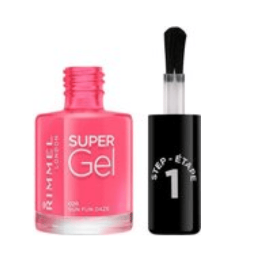 Rimmel SuperGel Nail Polish Lacquer 12 ML 011 Arcade Apricot