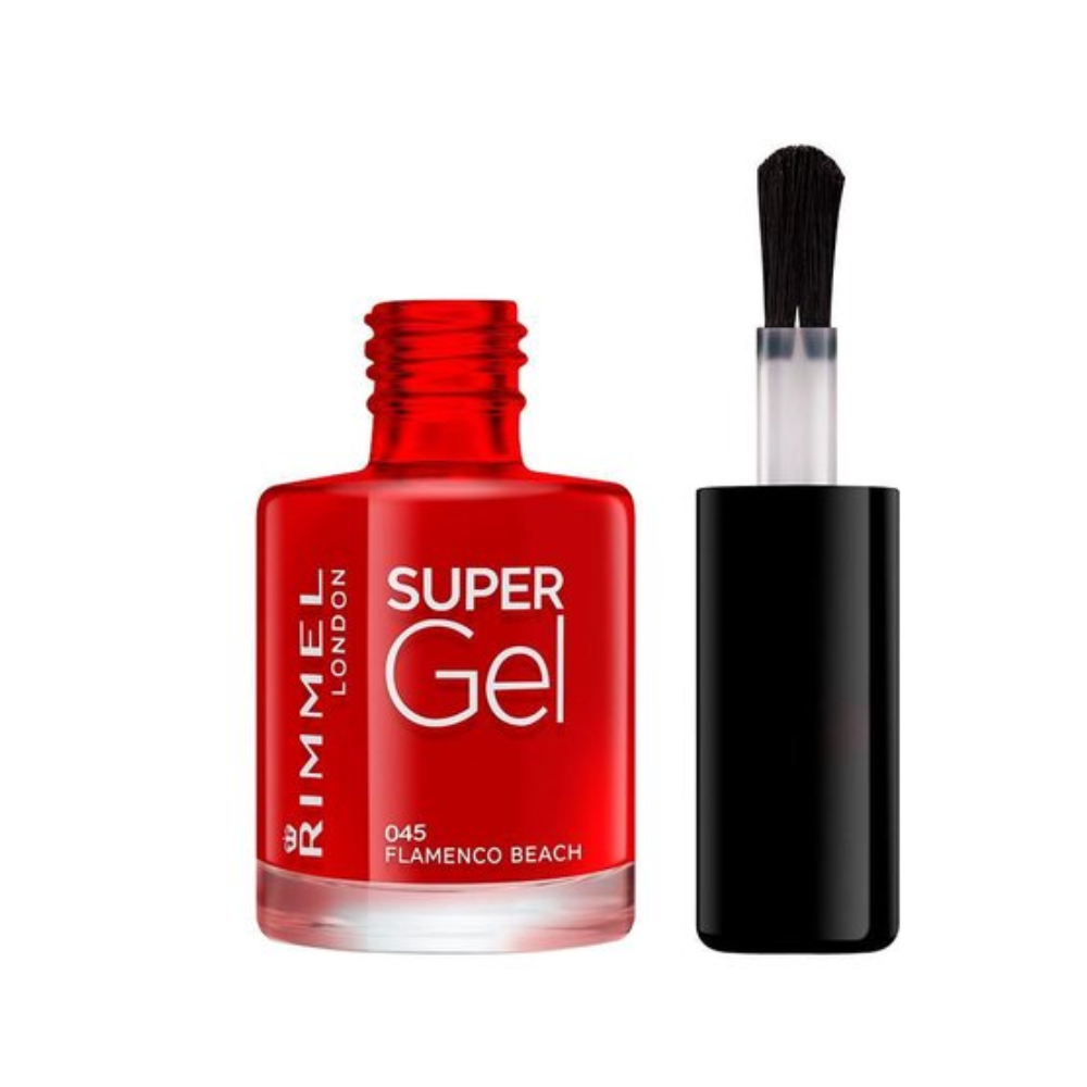 Rimmel SuperGel Nail Polish Lacquer 12 ML  045 Flamenco Beach