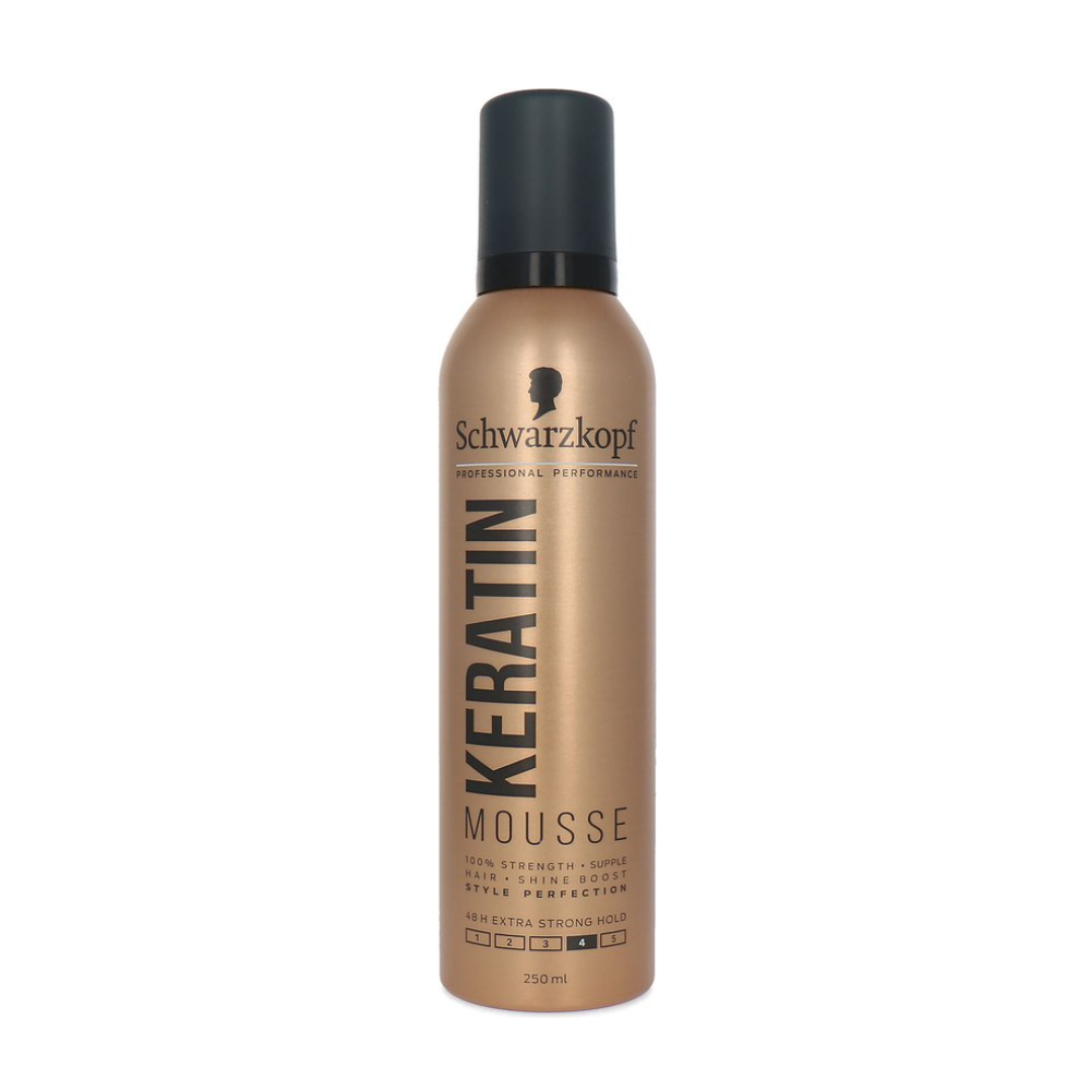 Schwarzkopf Keratin Mousse Extra Strong Hold - 250 ml