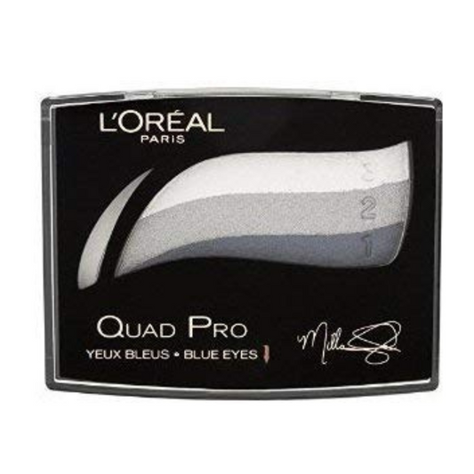 L'Oréal Quad pro Lidschatten für blaue Augen