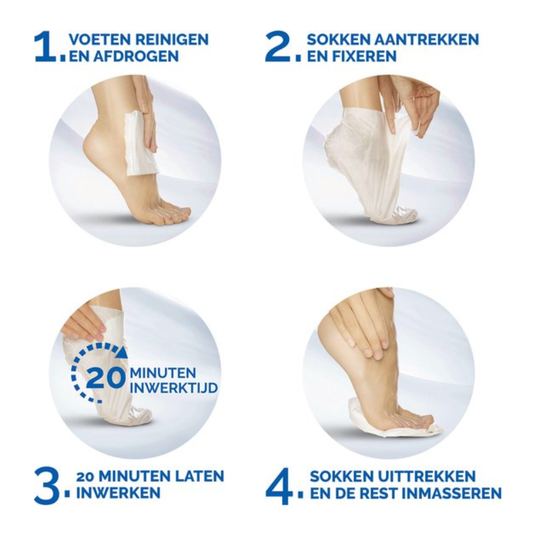 Scholl Voetenmasker - Voetencreme - Voedend En Relaxerende Lavendel - Expert Care - 1 paar