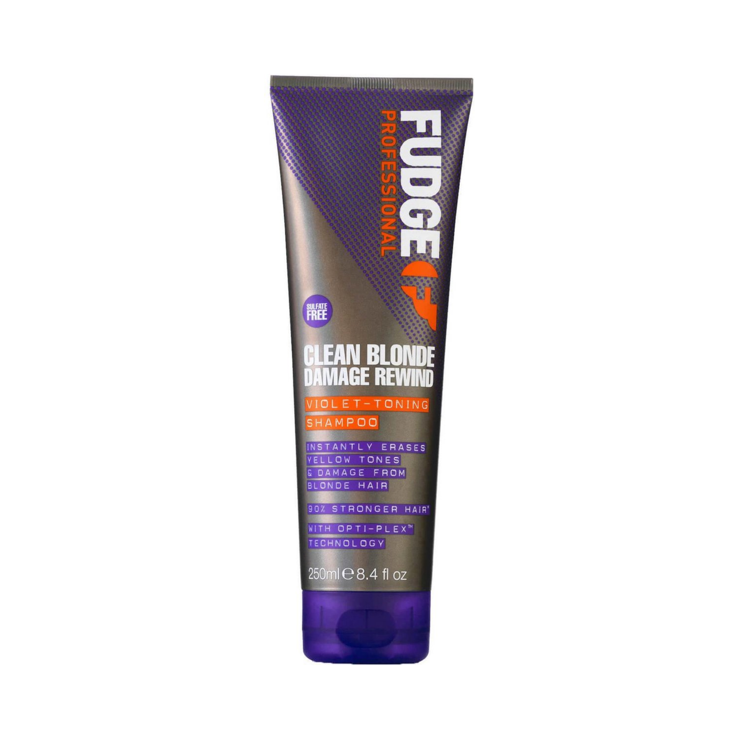 Fudge Clean Blonde Damage Rewind Violet Shampoo - Zilvershampoo - 250 ml
