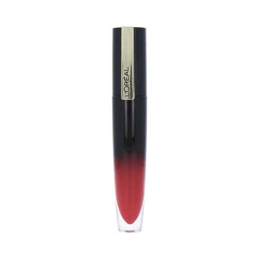 L’Oréal Paris Brilliant Signature Lippenstift - 312 Be Powerful - Paars - Ultra Glanzend