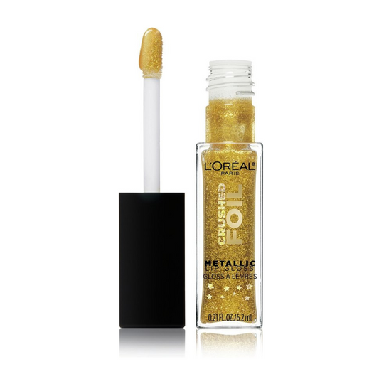 L'Oréal Paris Crushed Foil Metallic Lipgloss - 14 Mirrored