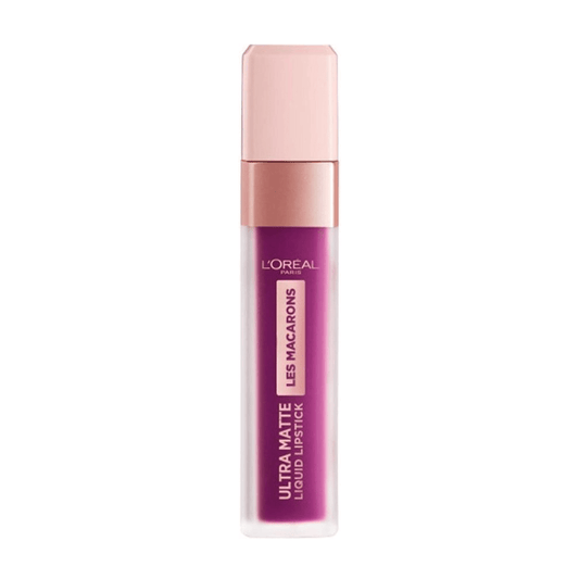 L'Oréal Paris Les Macarons Langhoudende Matte Lipstick - 840 Infinite Plum – Paars – 6,7 ml