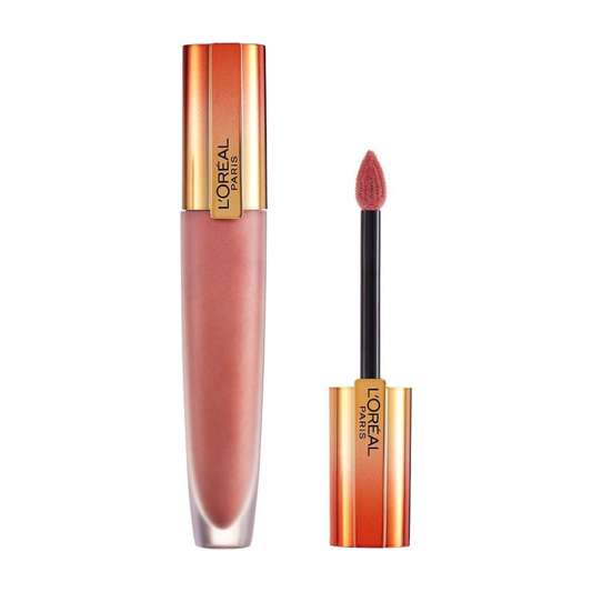 L’Oréal Paris Paris Electric Nights Rouge Signature Matte Lipstick - 201 I Stupefy – Nude Roze