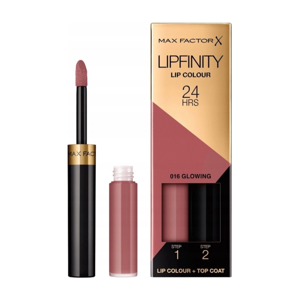 Max Factor Lipfinity Lip Color Lippenstift 016 Glowing 2,3 ml + 1,9 g